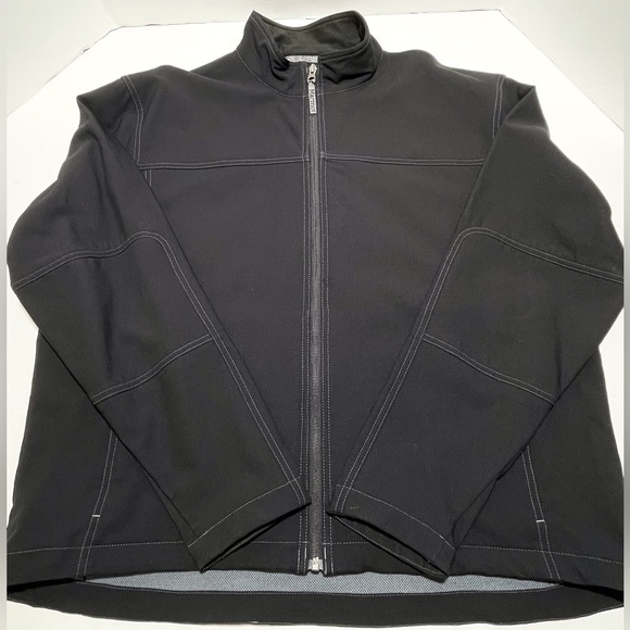 Marmot Nylon Blend Zip Embroidered Logo Jacket - Picture 3 of 14